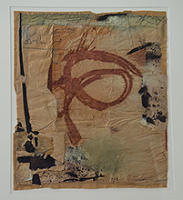 Spirale, 2006, Mischtechnik auf Papier, 55 x 46